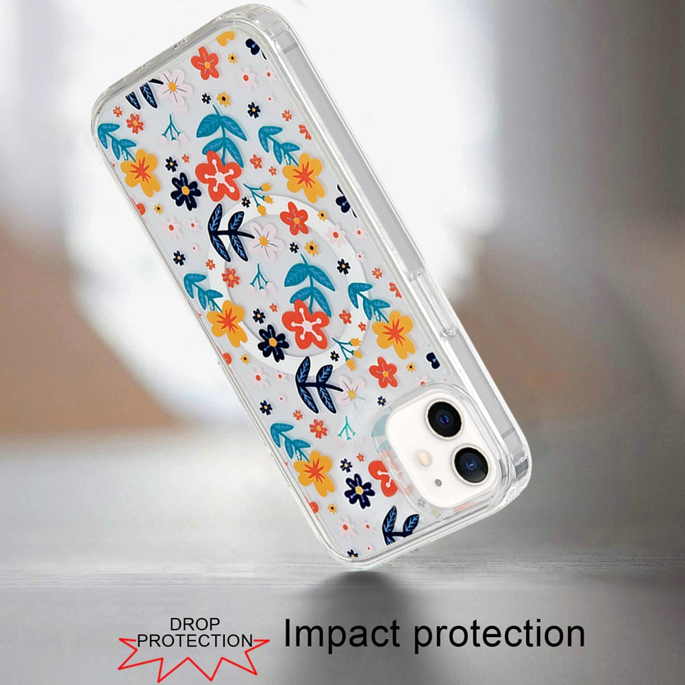 For Samsung Galaxy A16 Cute Fashion Pattern Design, Durable Shockproof Slim TPU Hard Back, MagSafe Compatible Case Cover