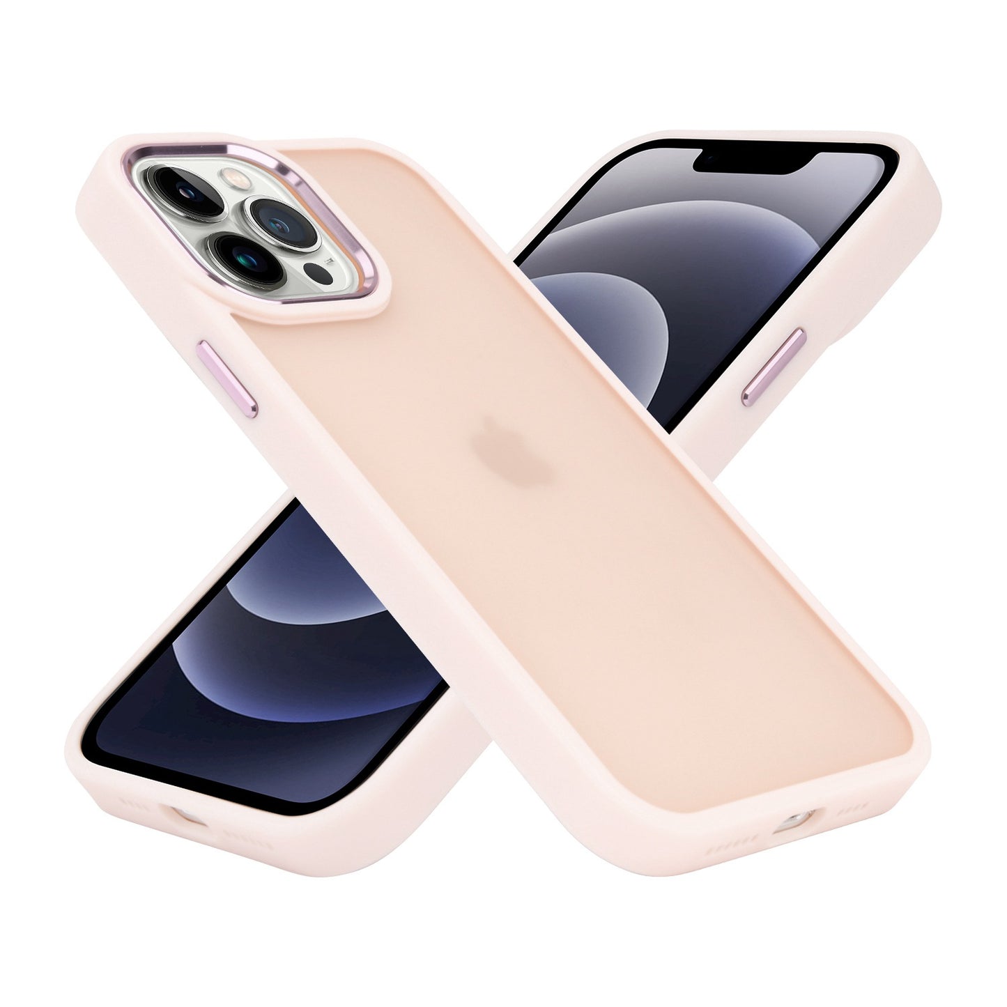 For Samsung Galaxy A16 5G Slim Fit Thin Hybrid Frosted Matte Polished Oil Thick Acrylic Hard PC TPU Rubber Frame Case Cover