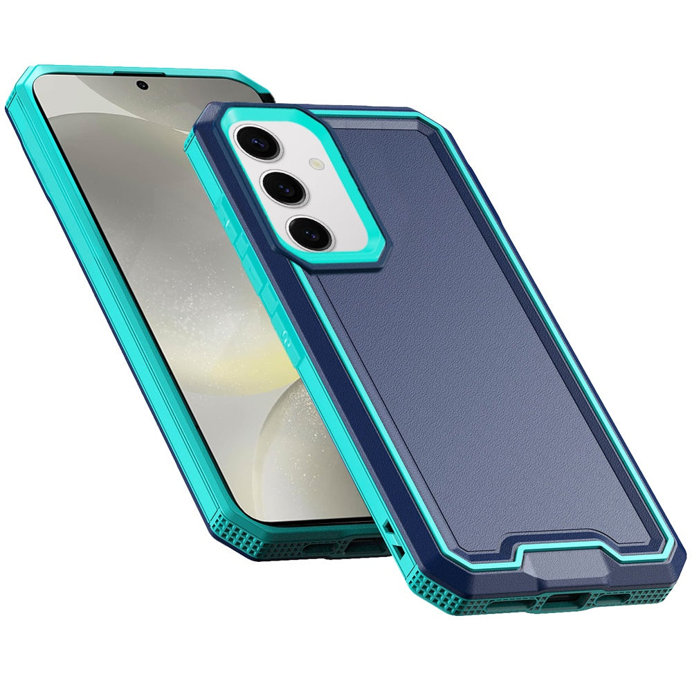 For Samsung Galaxy S25+ /S25 Plus /S24+ Plus Tough Modern Fused Hybrid Armor Hard PC TPU Rubber Shockproof Drop Protection Impact Case Cover