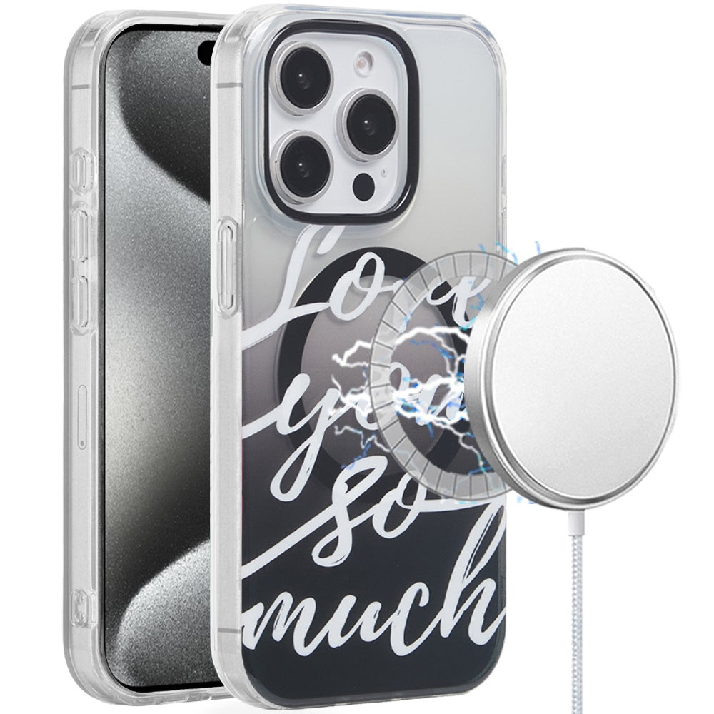 For Apple iPhone 16 Pro (6.3") Durable Fashion IMD Printed Design TPU Slim Shockproof Protective Case with Stylish Pattern Case Cover
