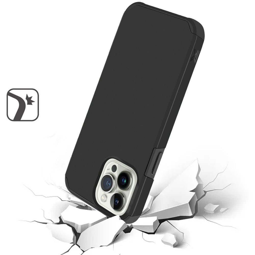 For Samsung Galaxy A36 Premium Slim Tough 2in1 Hybrid Case Dual-Layer PC TPU Rubber Armor with Shockproof Protection Case Cover