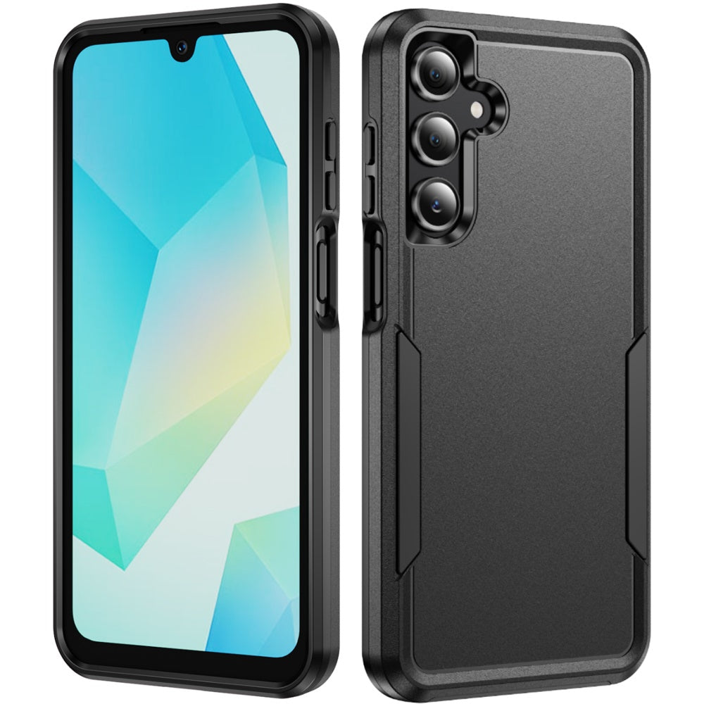 For Samsung Galaxy A16 5G Heavy Duty Shockproof Dual Layer Drop Protection Tough Hybrid Rugged Rubber Armor Defend Case Cover