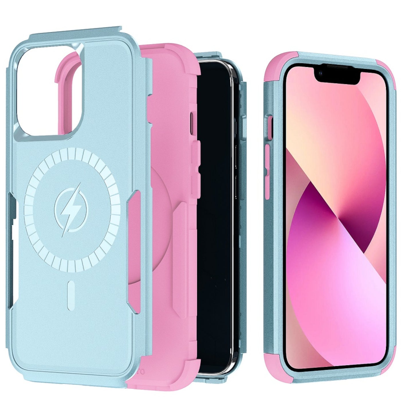 For Samsung Galaxy A26 Heavy Duty Rugged & Dual-Layer Protection and Magnetic Circle Compatible with Magsafe Shockproof Case Cover