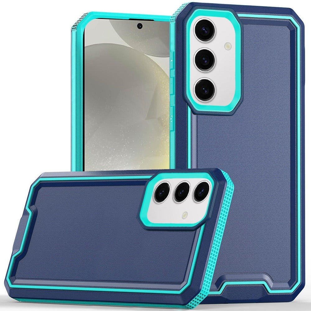 For Samsung Galaxy S25+ /S25 Plus /S24+ Plus Tough Modern Fused Hybrid Armor Hard PC TPU Rubber Shockproof Drop Protection Impact Case Cover