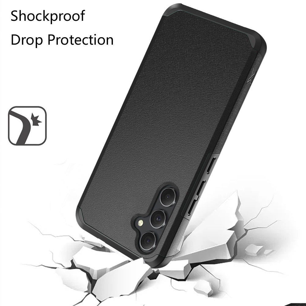 For Samsung Galaxy A36 Slim Tough Shockproof Hybrid with Dual Layer Hard PC + TPU Protection, Armor for Strong Drop & Impact Resistance Case Cover