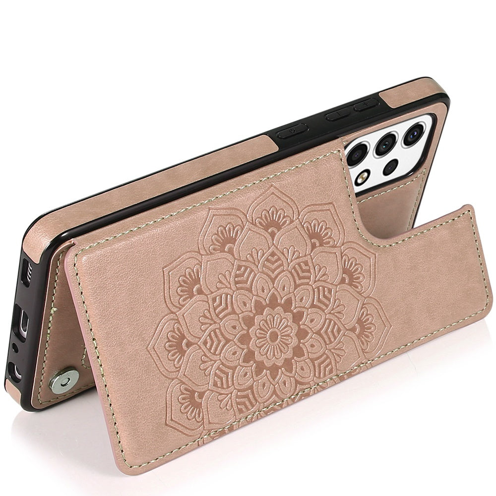 For Samsung Galaxy A16 5G Wallet Case PU Leather Flip Cover with Cardholder, Magnetic Closure, and Kickstand Case Cover