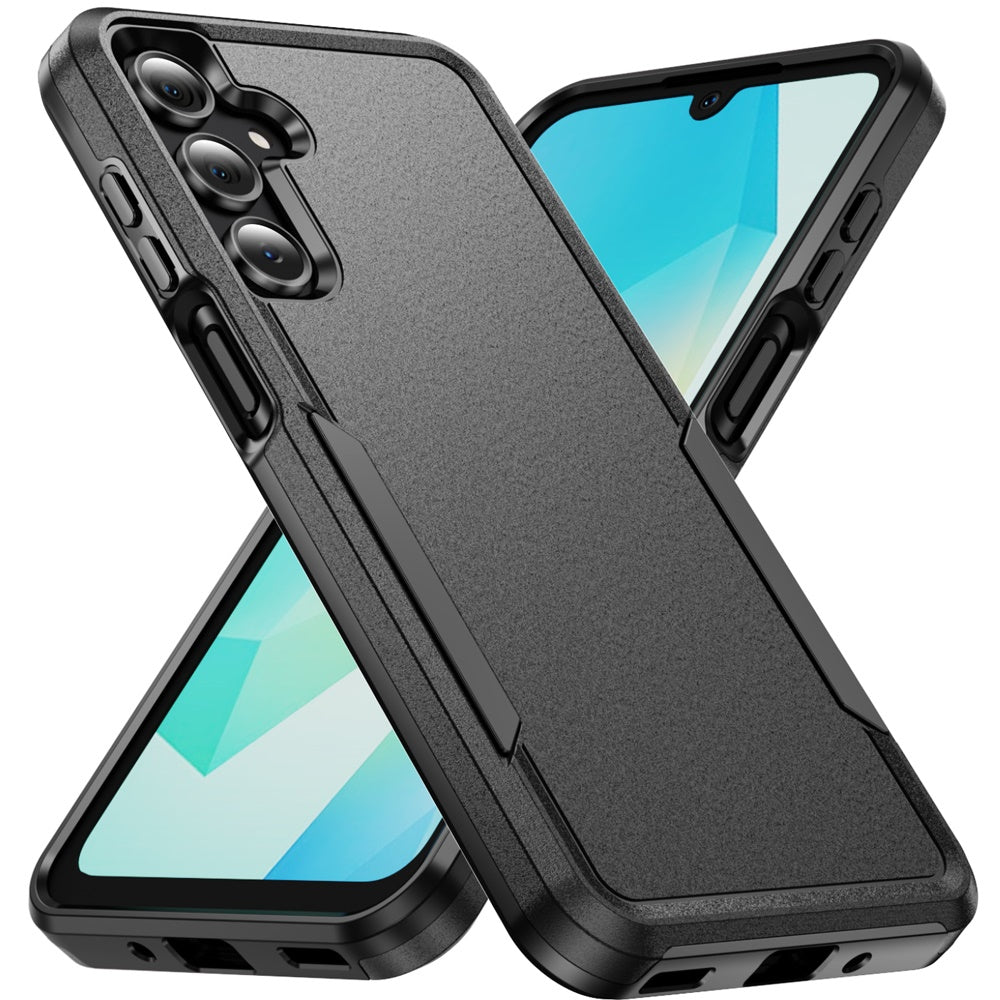 For Samsung Galaxy A16 5G Heavy Duty Shockproof Dual Layer Drop Protection Tough Hybrid Rugged Rubber Armor Defend Case Cover