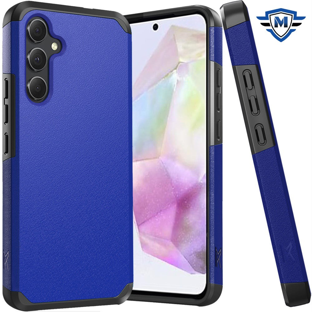 For Samsung Galaxy A36 Premium Slim Tough 2in1 Hybrid Case Dual-Layer PC TPU Rubber Armor with Shockproof Protection Case Cover