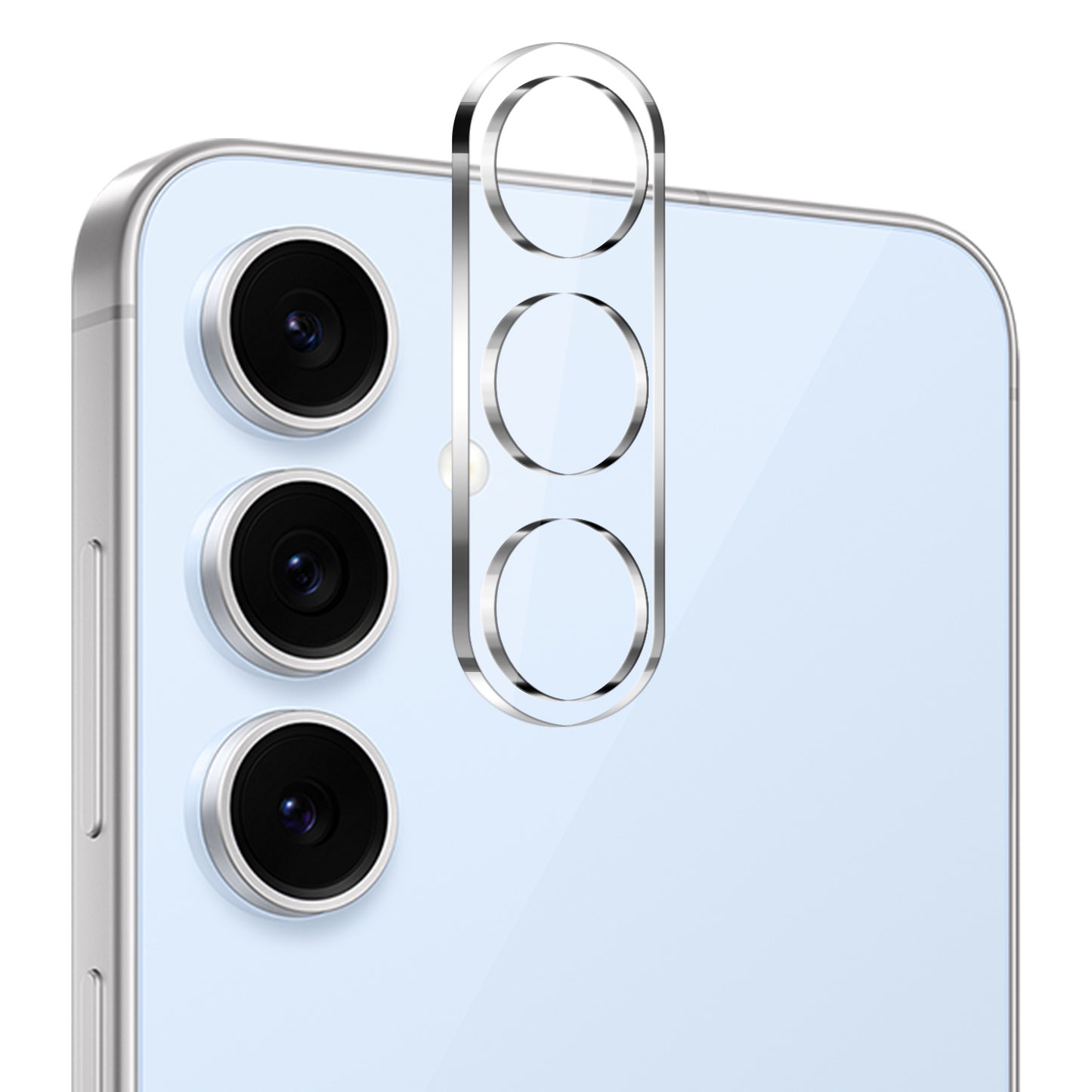 For Samsung Galaxy S24 Fan Edition /Galaxy S24 FE Camera Lens Protector HD Clear Back Camera Protector Tempered Glass, Case Friendly, Ultra-Thin, Easy Installation Protector Clear