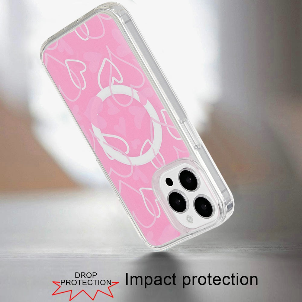For Samsung Galaxy A16 Cute Fashion Pattern Design, Durable Shockproof Slim TPU Hard Back, MagSafe Compatible Case Cover