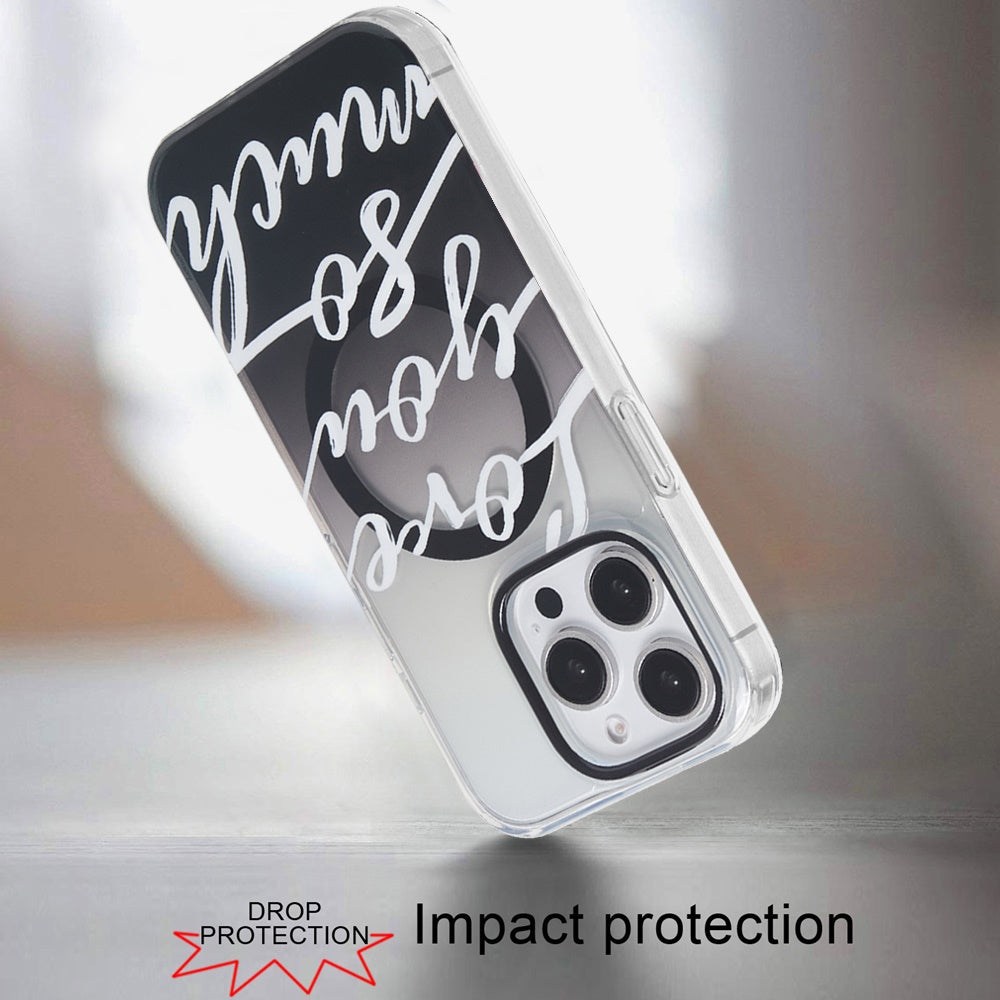 For Apple iPhone 16 Pro (6.3") Durable Fashion IMD Printed Design TPU Slim Shockproof Protective Case with Stylish Pattern Case Cover