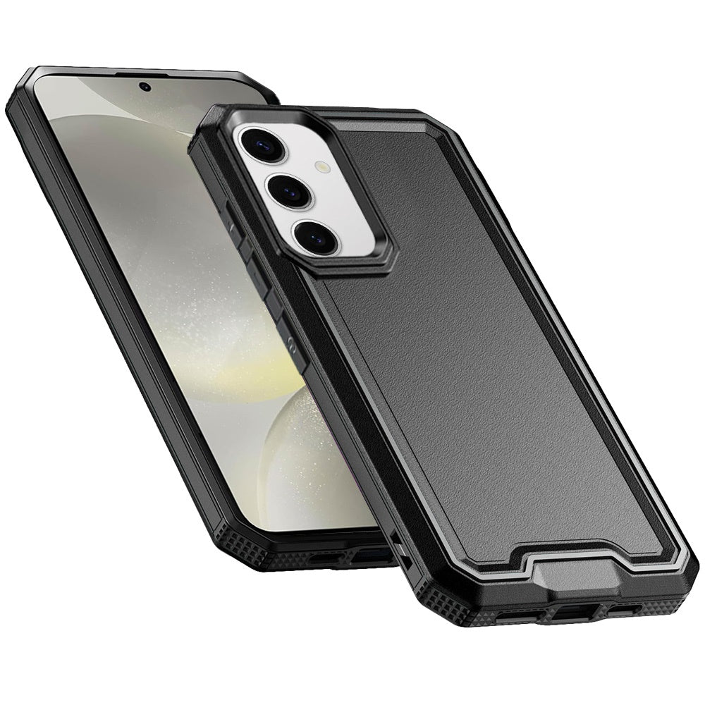 For Samsung Galaxy S25+ /S25 Plus /S24+ Plus Tough Modern Fused Hybrid Armor Hard PC TPU Rubber Shockproof Drop Protection Impact Case Cover