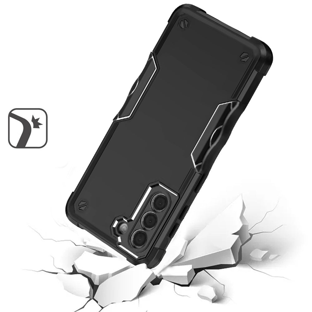 For Samsung Galaxy S22 Ultra Slim Tough Shockproof Hybrid Heavy Duty Dual Layer TPU Bumper Rugged Rubber Armor Case Cover