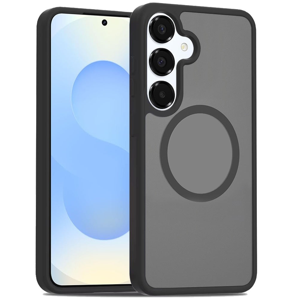 For Samsung Galaxy S25 /S24 MagSafe Compatible Case Hybrid Soft TPU Bumper Hard Translucent Matte Back Slim Shockproof Case Cover