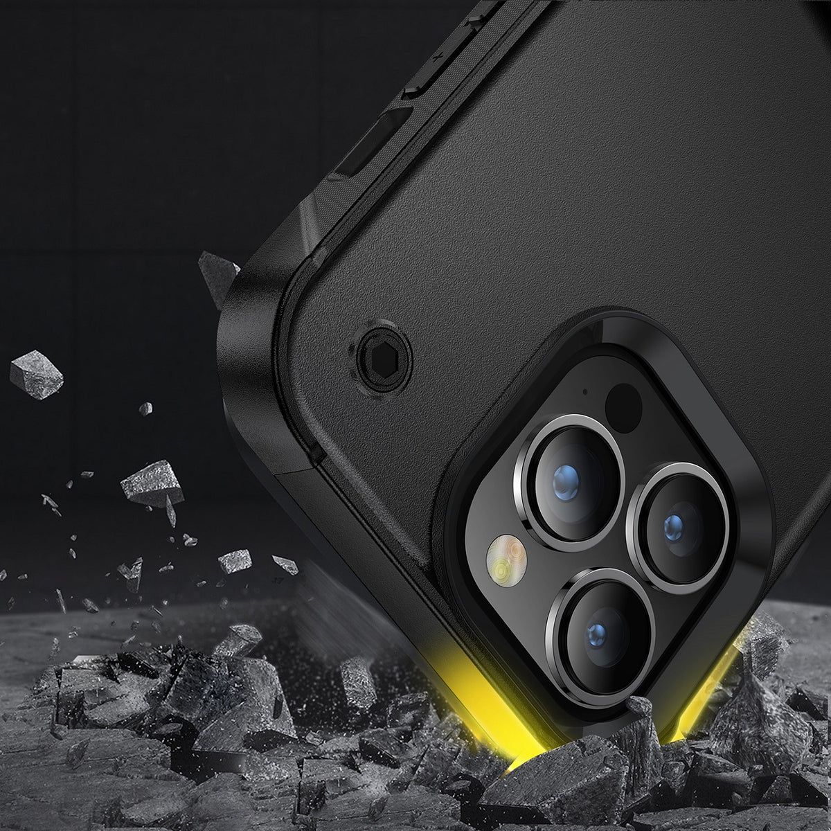 For Apple iPhone 15 Pro Max (6.7") Heavy Duty with Kickstand Stand Hybrid Military Armor Durable Shockproof Bumper Phone Case Cover