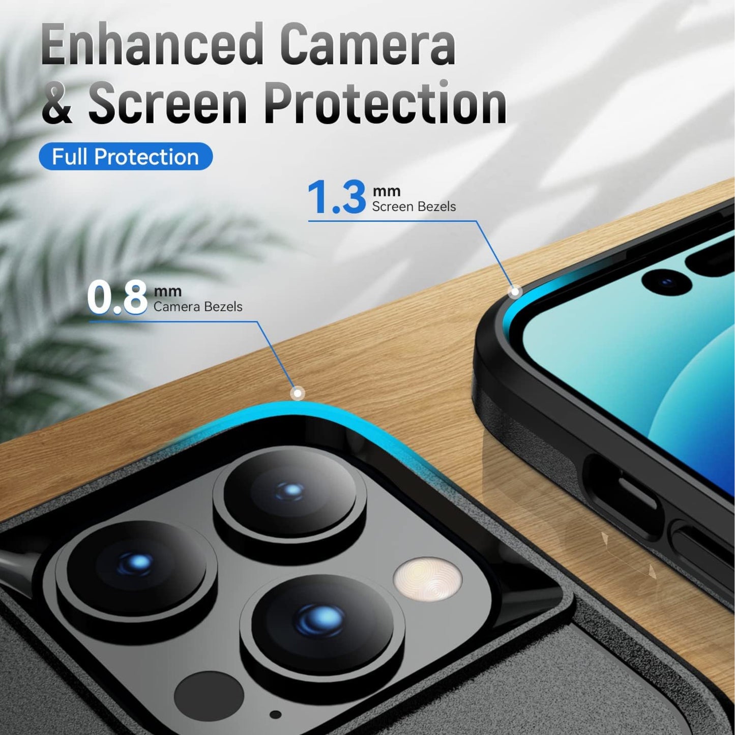 For Samsung Galaxy A16 Slim Hybrid Case with Ring Stand 360° Rotate & Magnetic Back Grip Kickstand Military Grade Shockproof Protector