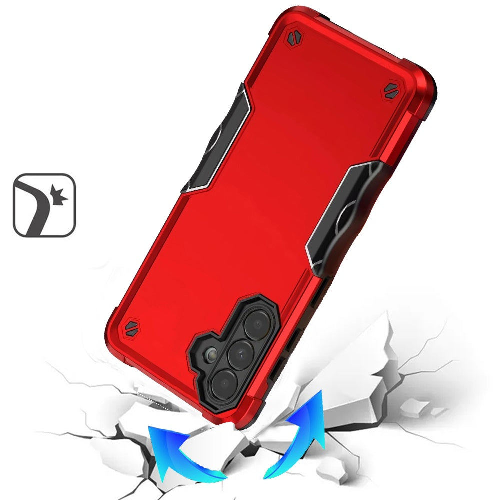 For Samsung Galaxy A26 Slim Fit Back Hybrid Lightweight Shockproof 2-in-1 Hybrid Hard PC Bumper Frame Armor Protection Case Cover