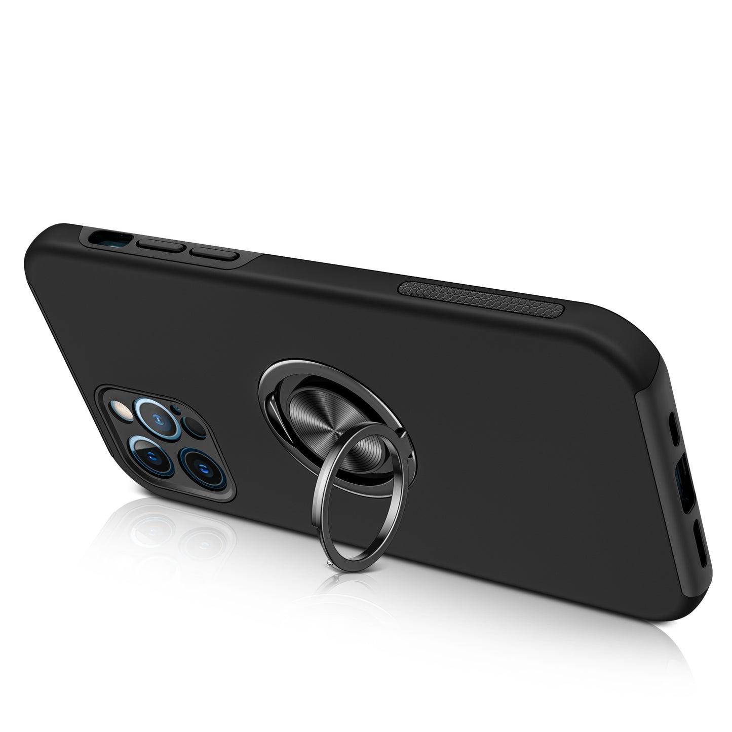 For Samsung Galaxy Z Fold 7 Hybrid 360 Degree Rotatable Metal Invisible Ring Stand Holder Slim Fit Magnetic Car Mount Shockproof Case Cover