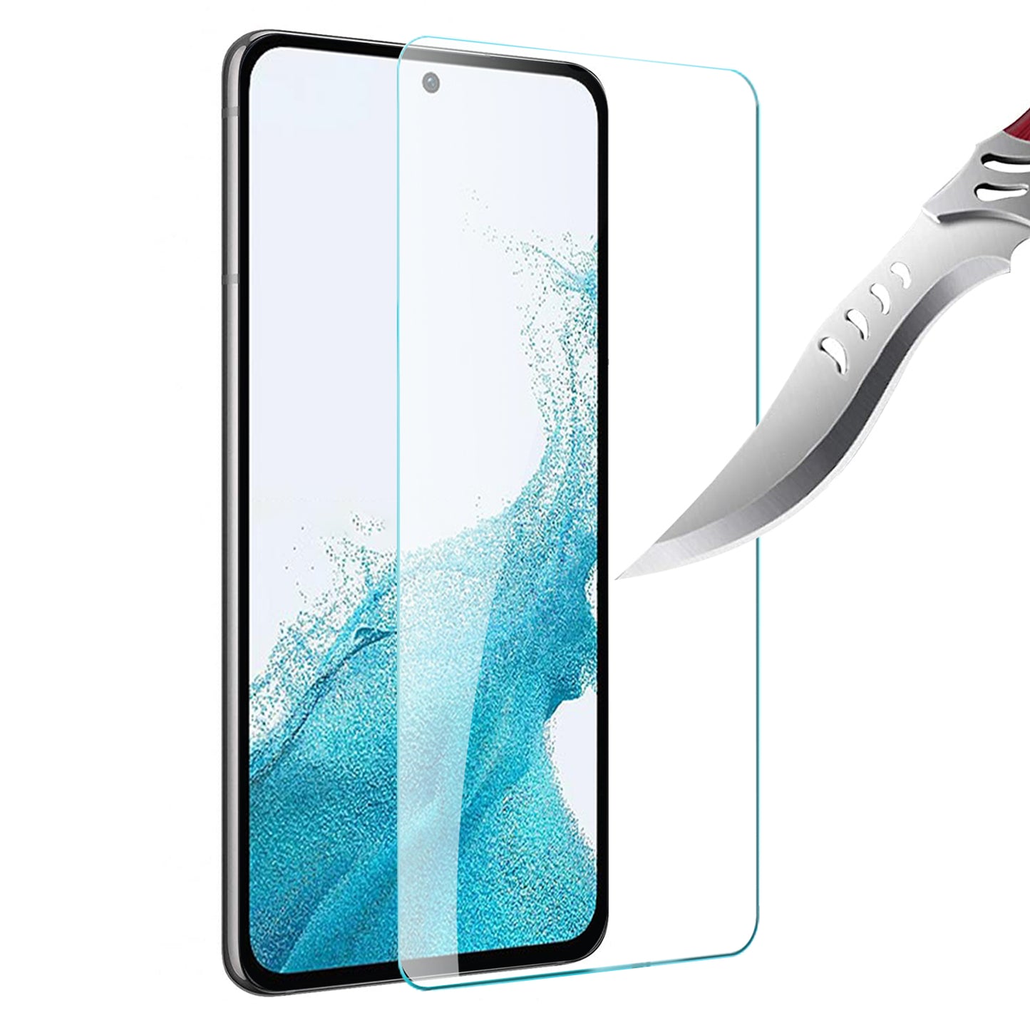 For Samsung Galaxy S25+ Plus Tempered Glass Screen Protector, Clear HD Anti-Scratch Protective Film, Touch Sensitive, Easy Install, Bubble-Free Protector Clear