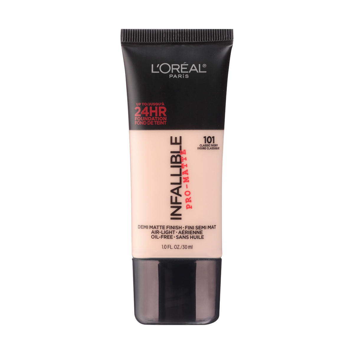 L'OREAL Infallible Pro-Matte Foundation Classic Ivory 1.0 fl. oz. / 30 mL