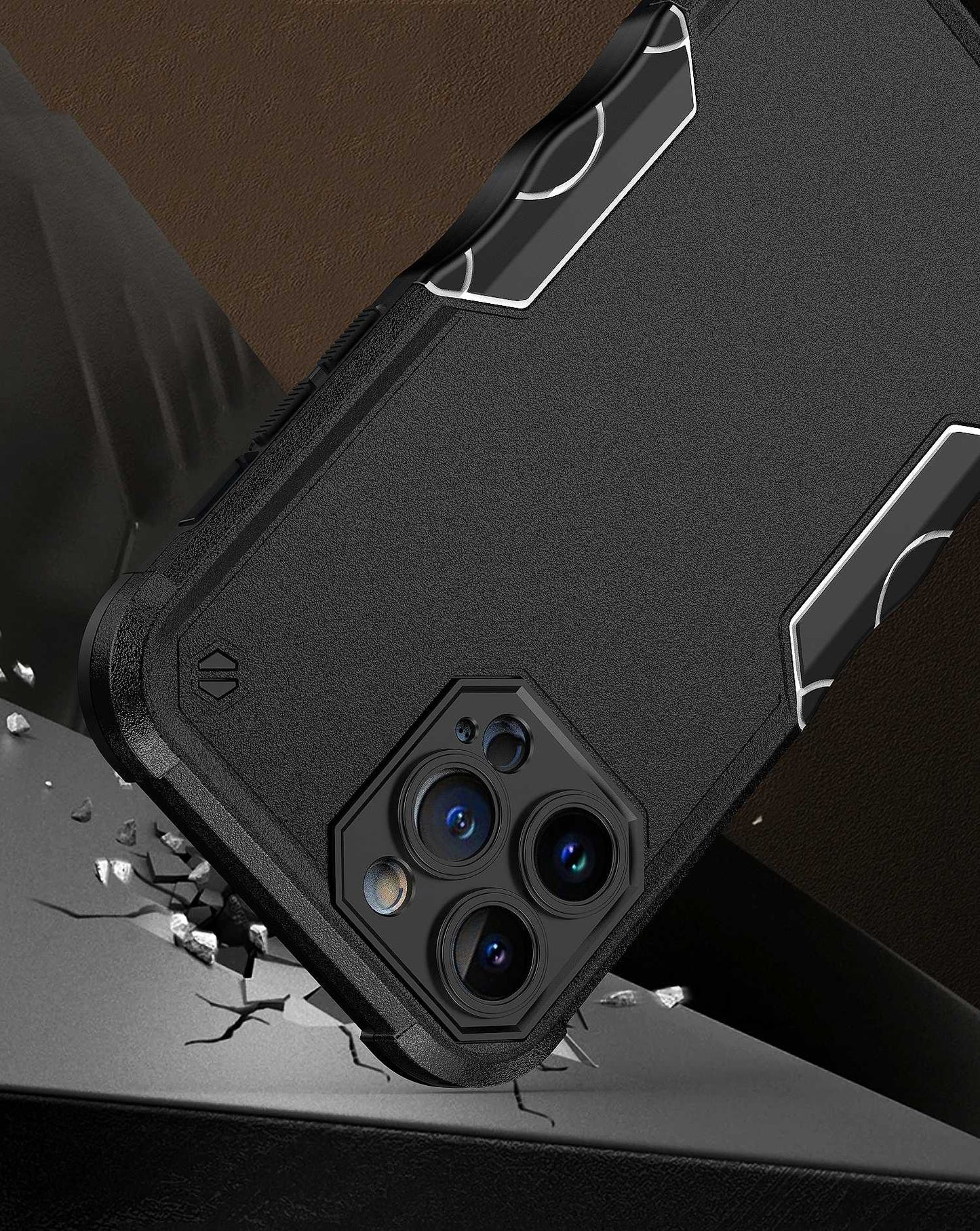 For Samsung Galaxy A16 5G Slim Tough Shockproof Hybrid Heavy Duty 2in1 Dual Layer TPU Bumper Rugged Rubber Defend Armor Case Cover