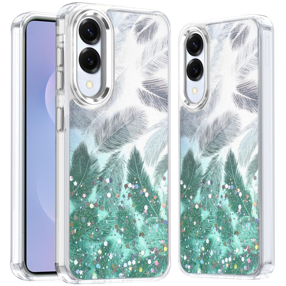 For Samsung Galaxy A16 5G Fashion Epoxy Glitter Shimmer Design, Hybrid Shockproof TPU, Stylish Sparkle Slim TPU Protective Case Cover
