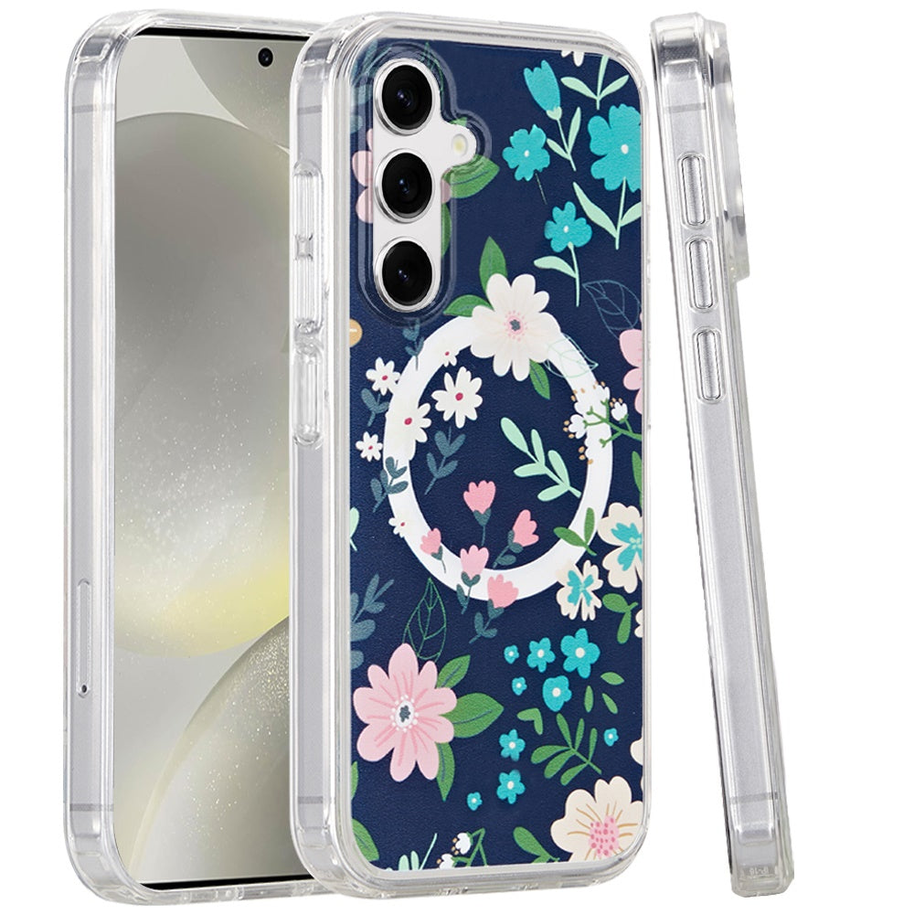 For Samsung Galaxy A16 Cute Fashion Pattern Design, Durable Shockproof Slim TPU Hard Back, MagSafe Compatible Case Cover