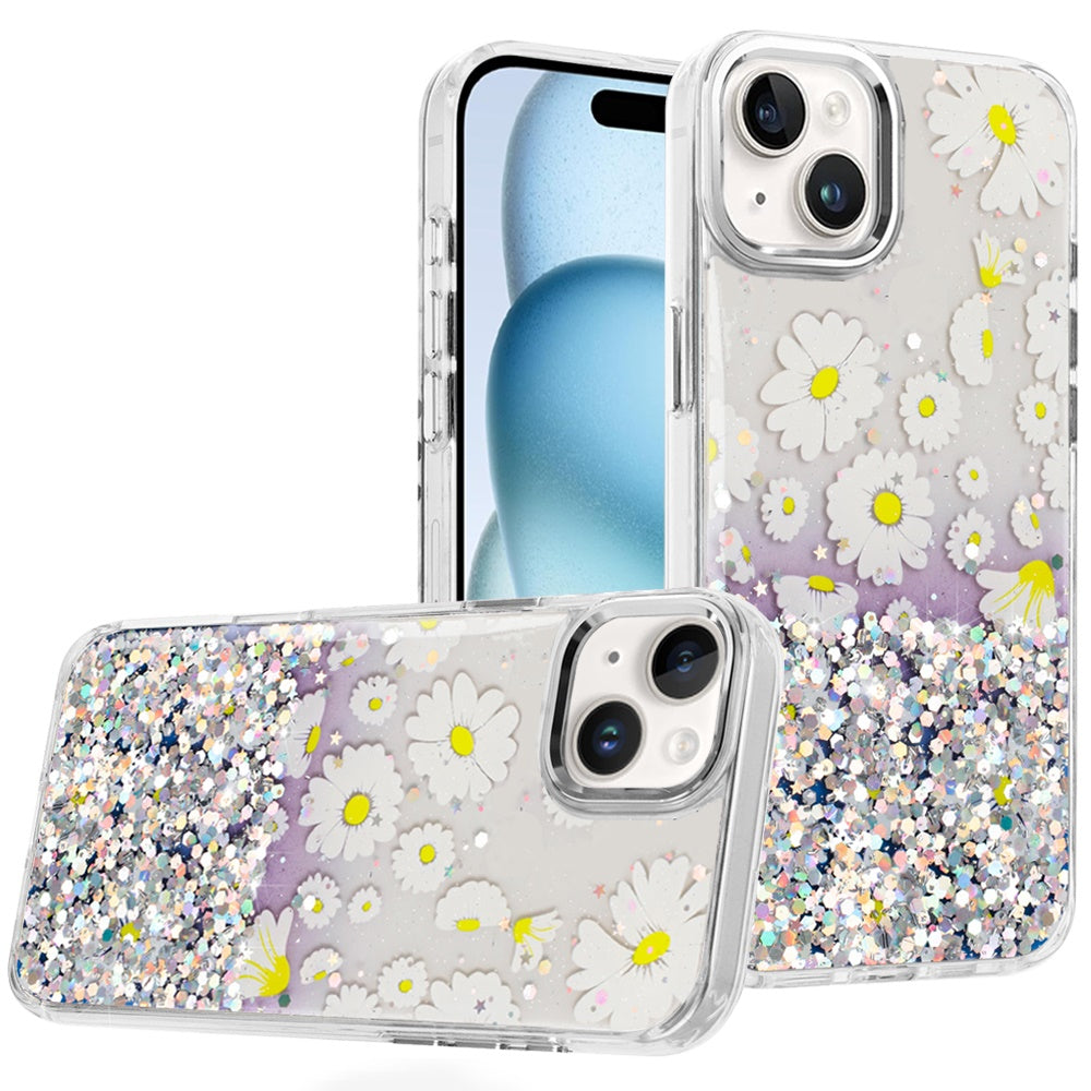 For Samsung Galaxy A16 5G Fashion Beautiful Epoxy Design Hybrid Fashion Stylish TPU Protective, Shockproof Hybrid PC Case Cover