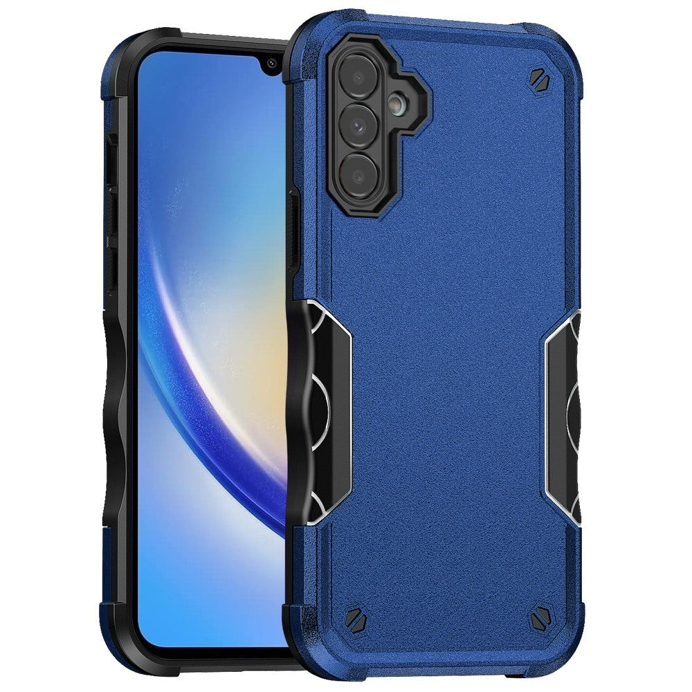 For Samsung Galaxy A16 5G Back Hybrid Slim Fit Thin Lightweight Shockproof Hard PC Bumper Frame 2in1 Armor Protection Case Cover