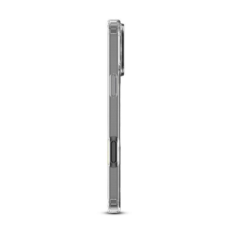 For Ultra-sleek Hybrid Slim Hard PC & TPU Compatible with MagSafe, Magnetic Protective Phone Case for Apple iPhone 16 Pro Max - Transparent Clear Case Cover Clear