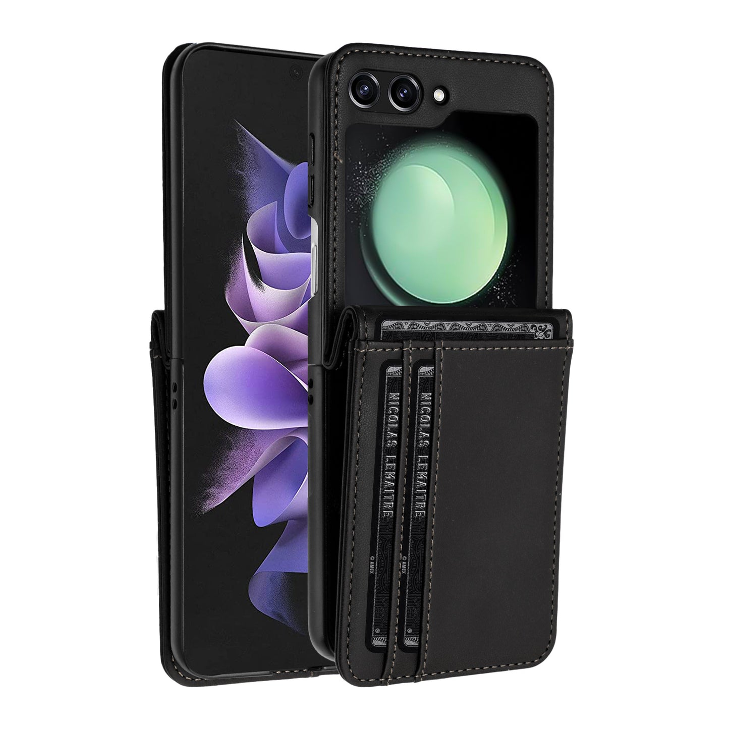 For Motorola Razr 2025 Wallet Case PU Leather Back Storage with Card ID Slot, Pocket Holder, Hybrid Protective Case Cover