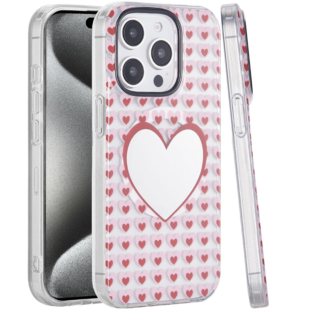 For Apple iPhone 16 Pro (6.3") Durable Fashion IMD Printed Design TPU Slim Shockproof Protective Case with Stylish Pattern Case Cover