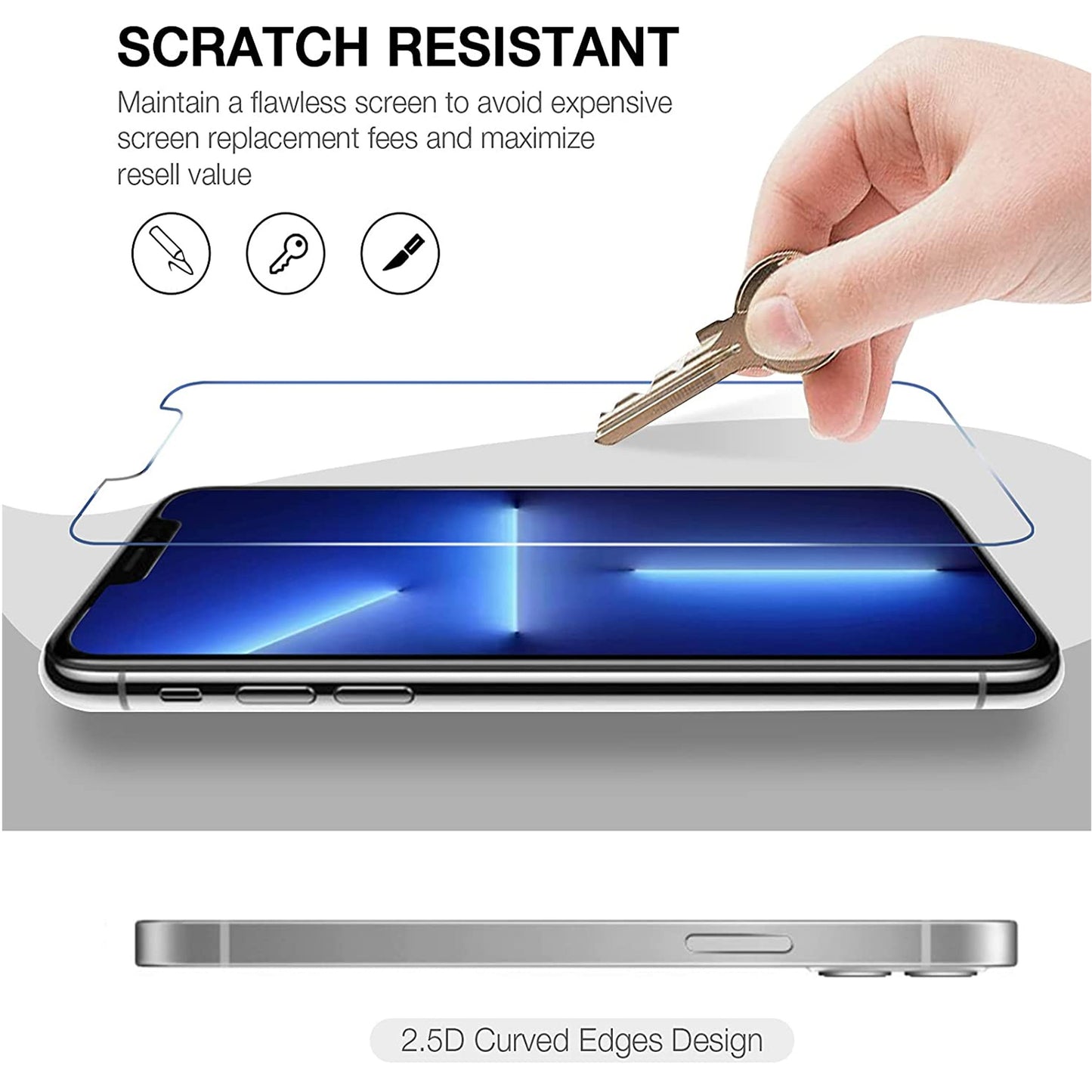 For Samsung Galaxy A03S / A03 Core Screen Protector Tempered Glass LCD Clear Film Protective Glass Protector Transparent