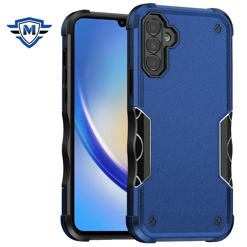 For Samsung Galaxy A16 5G Back Hybrid Slim Fit Thin Lightweight Shockproof Hard PC Bumper Frame 2in1 Armor Protection Case Cover