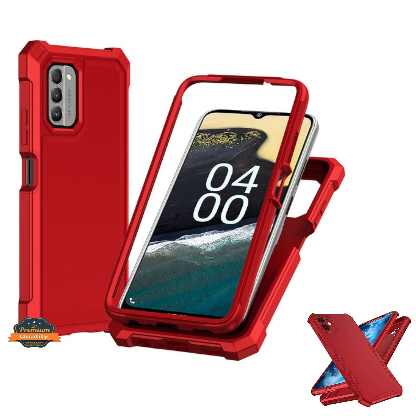 For Motorola Moto G Stylus 5G 2025 Full-Body Dual Layer Hybrid Case Slim, Drop-Proof TPU Hard PC, Durable Corner Front Bumper Protector Case Cover