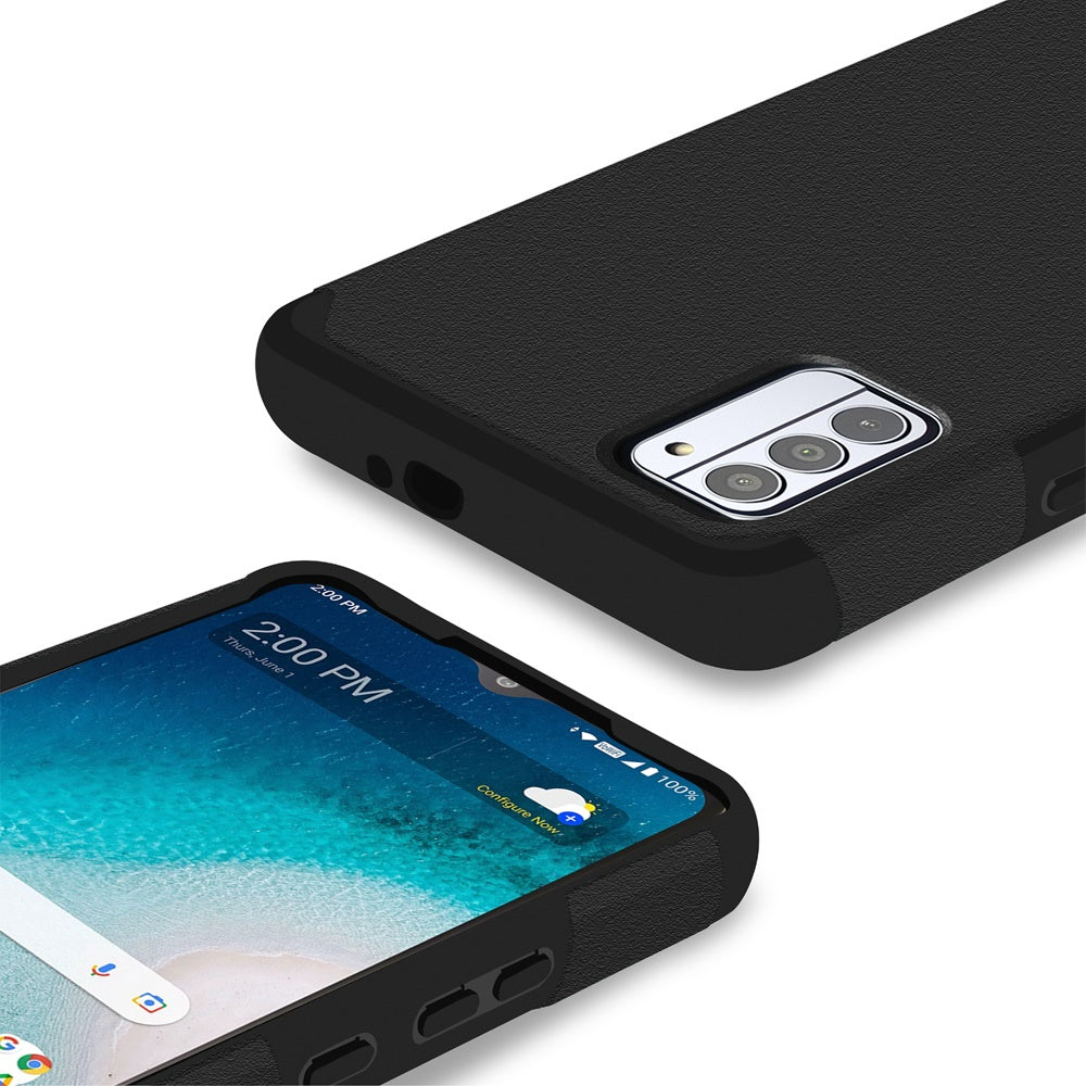 For Samsung Galaxy A36 Slim Tough Shockproof Hybrid with Dual Layer Hard PC + TPU Protection, Armor for Strong Drop & Impact Resistance Case Cover