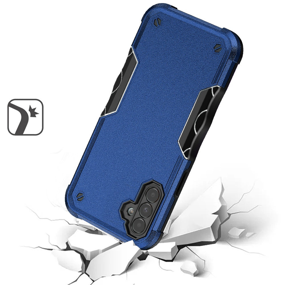 For Samsung Galaxy A16 5G Back Hybrid Slim Fit Thin Lightweight Shockproof Hard PC Bumper Frame 2in1 Armor Protection Case Cover