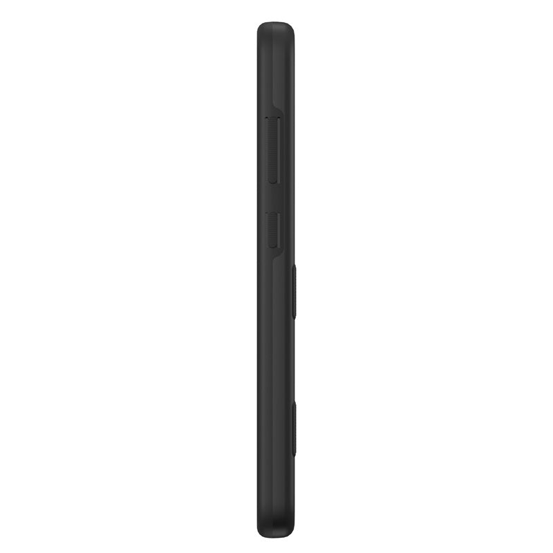 For Hybrid Slim Shockproof Bumper Protective Hard PC + Rubber TPU Phone Cover Bravo Series Case for Samsung Galaxy S24 Fan Edition - Black Case Cover Black