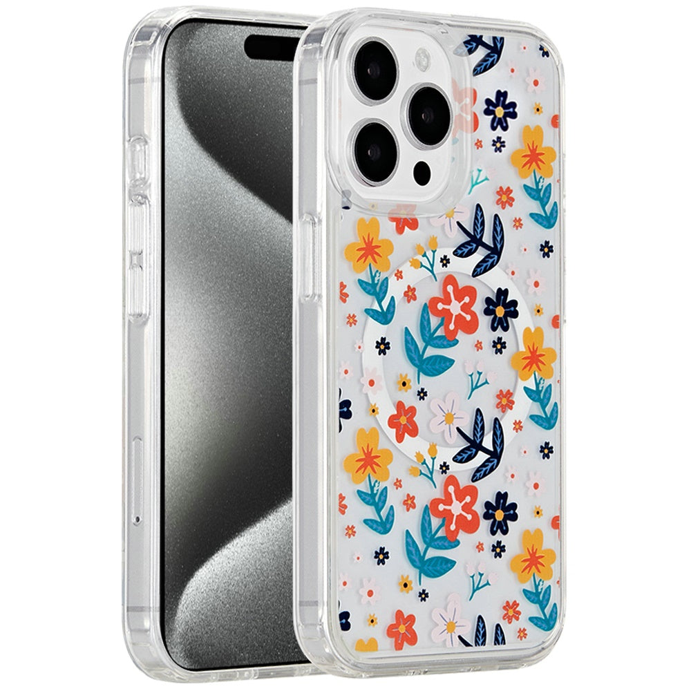 For Samsung Galaxy A16 Cute Fashion Pattern Design, Durable Shockproof Slim TPU Hard Back, MagSafe Compatible Case Cover