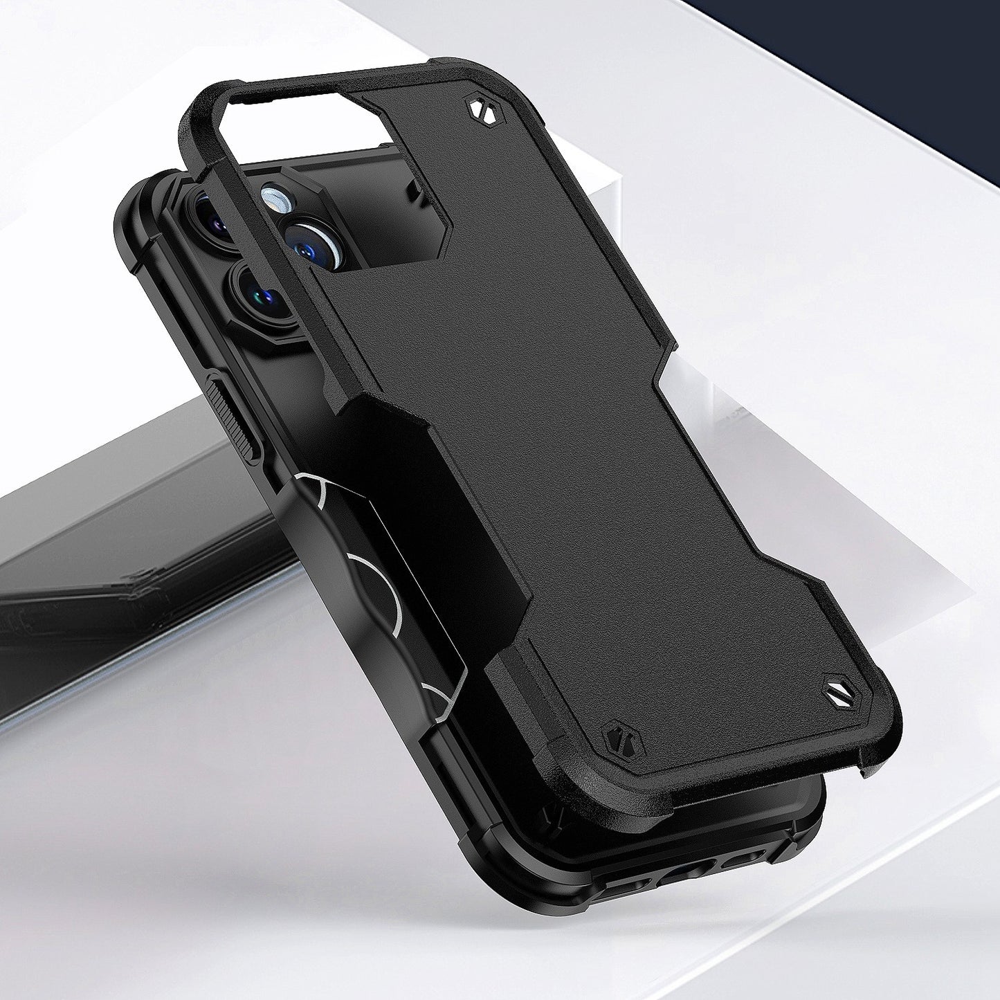 For Samsung Galaxy A16 5G Slim Tough Shockproof Hybrid Heavy Duty 2in1 Dual Layer TPU Bumper Rugged Rubber Defend Armor Case Cover