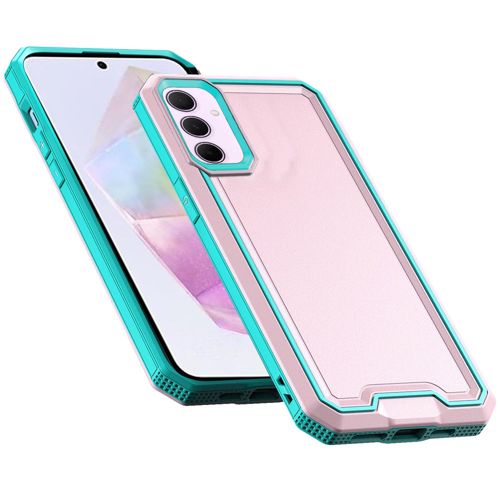 For Samsung Galaxy A36 Tough Modern Fused Hybrid Armor Hard PC TPU Rubber Shockproof Drop Protection Impact Case Cover