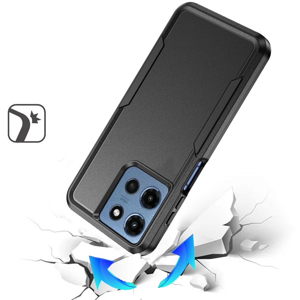 For Samsung Galaxy A16 5G Heavy Duty Shockproof Dual Layer Drop Protection Tough Hybrid Rugged Rubber Armor Defend Case Cover