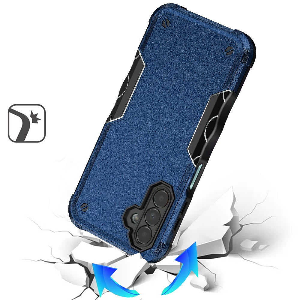 For Samsung Galaxy A16 5G Back Hybrid Slim Fit Thin Lightweight Shockproof Hard PC Bumper Frame 2in1 Armor Protection Case Cover
