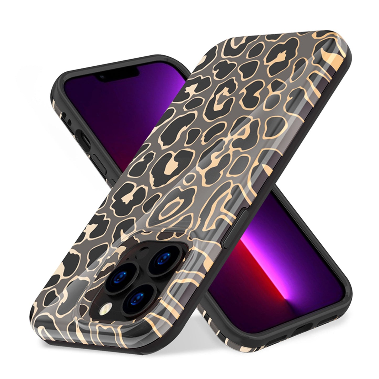 For Apple iPhone 14 /Plus Pro Max Pattern Stylish Fashion Design Hybrid Rubber TPU Hard PC Shockproof Slim Phone Case Cover