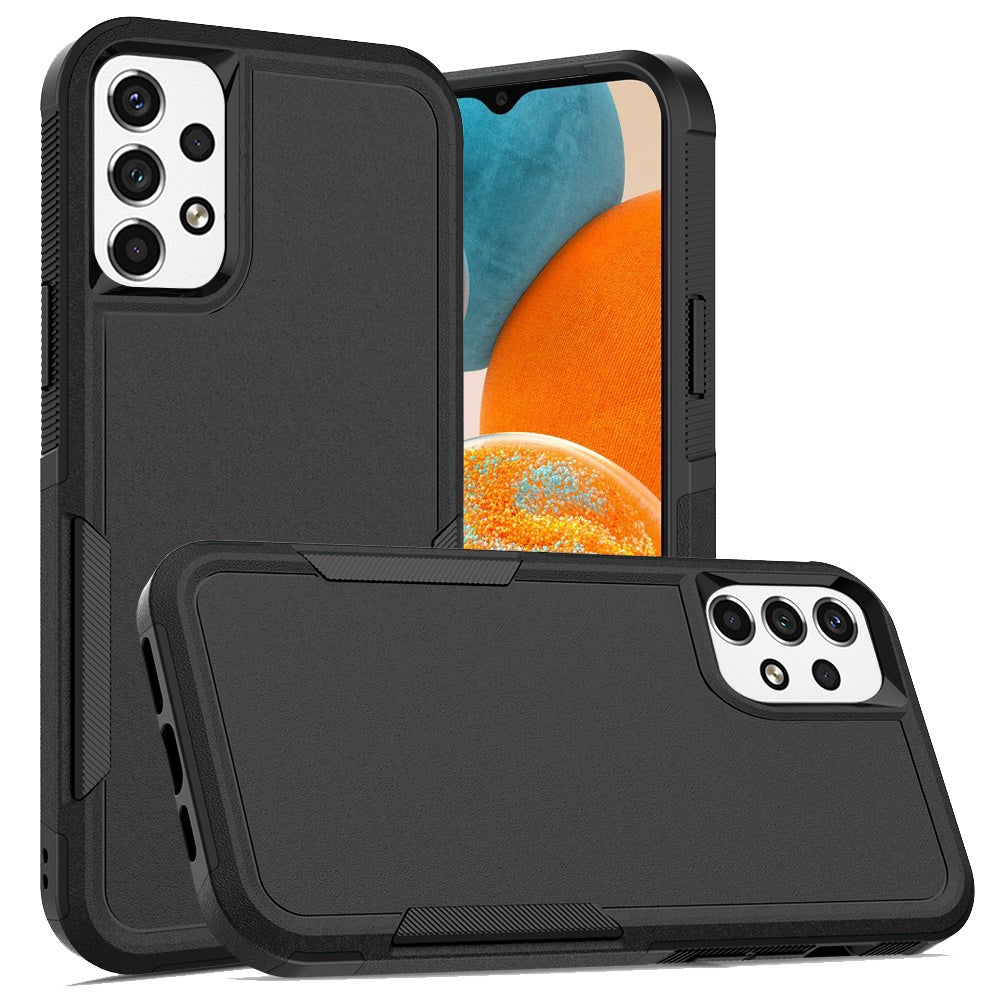 For Samsung Galaxy A23 5G Tough Hybrid Rugged Hard Shockproof Drop-Proof 3in1 Protection, Military Grade Armor Design Phone Case Cover