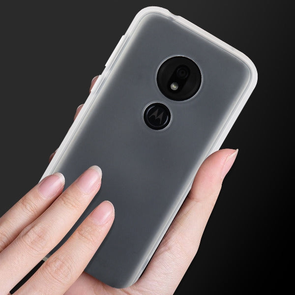 Alcatel T-Mobile Revvlry Slim Fit Hybrid Transparent Rubber Gummy Hard PC Soft Silicone Protective