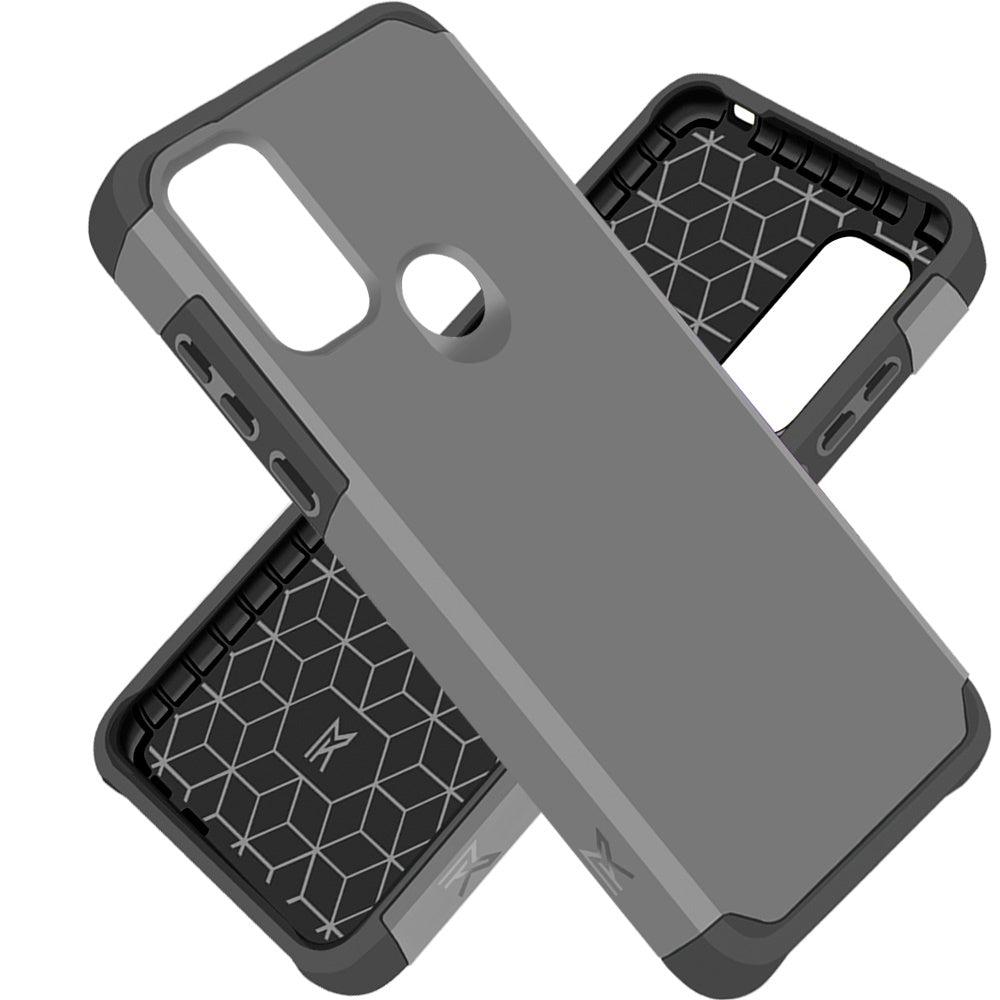 For Motorola Moto G Power 2022 Ultra Slim Corner Protection Shock Absorption Hybrid Dual Layer Hard PC + TPU Rubber Armor Phone Case Cover