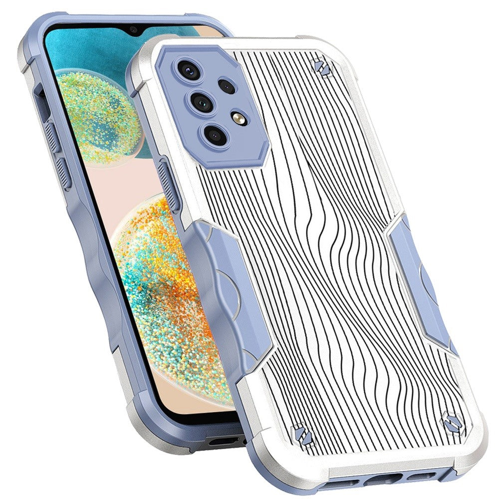 For Samsung Galaxy A23 5G Fashion Design Tough Shockproof Hybrid Stylish Pattern Heavy Duty TPU Rubber Armor Phone Case Cover