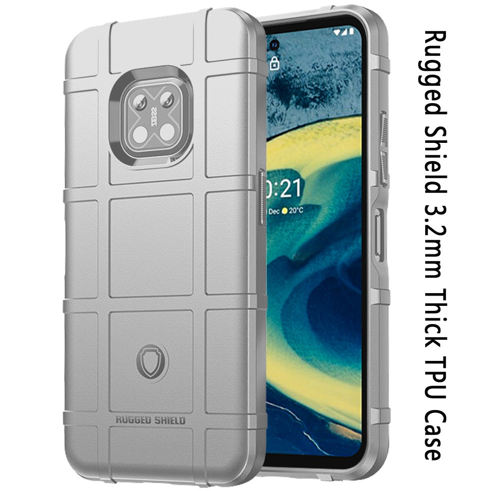 For Nokia XR20 Ultra Slim Rugged Shield Hybrid TPU Thick Solid Rough Armor Tactical Matte Grip Silicone Texture Protective Phone Case Cover