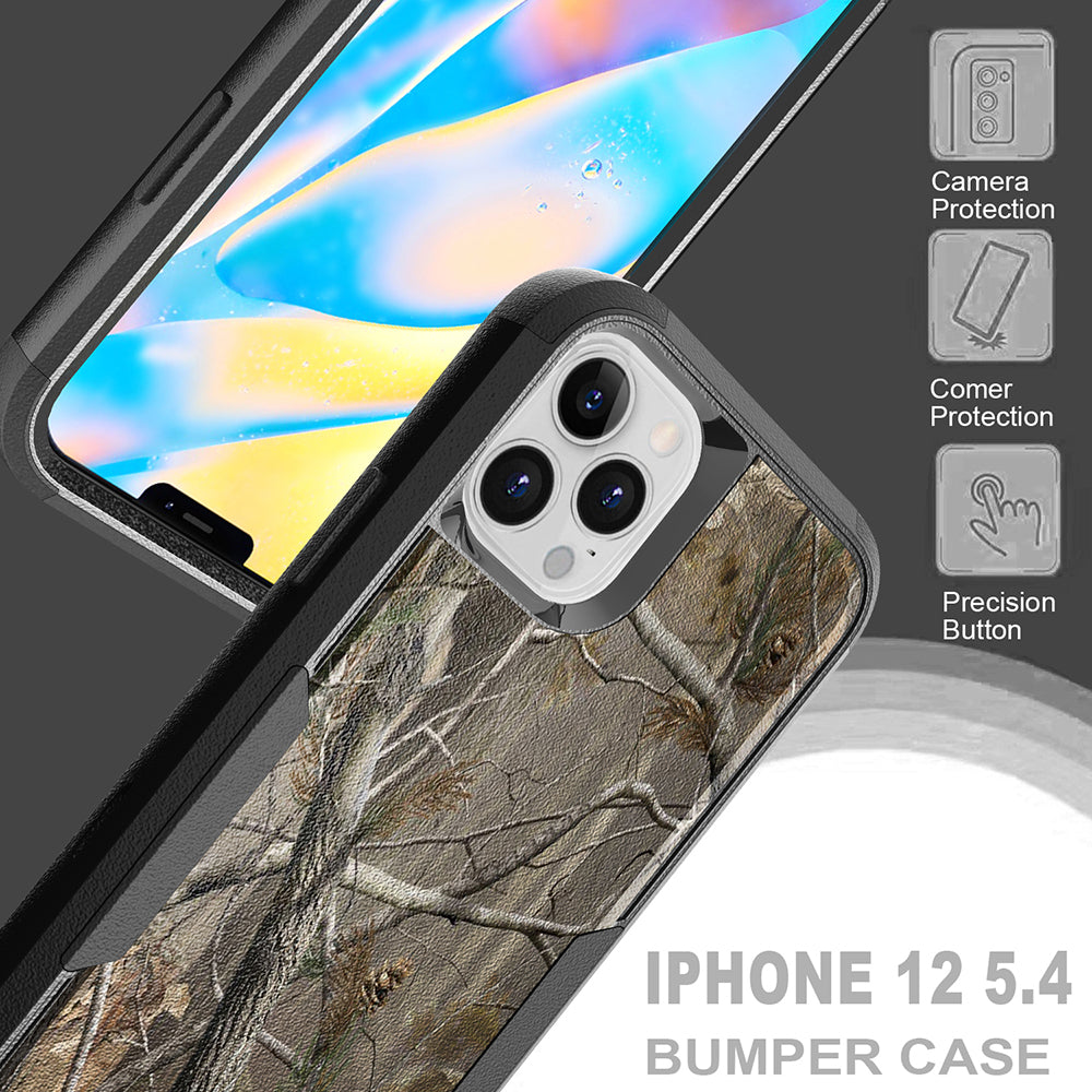 For Apple iPhone 13 /Pro Max Armor 3 in 1 Three Layer Heavy Duty Rugged Hybrid Hard PC Soft TPU Bumper Shockproof Full Protective Phone Case Cover